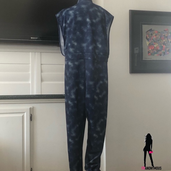 💓Plus💓Denim Look Jumpsuit - Picture 5 of 5